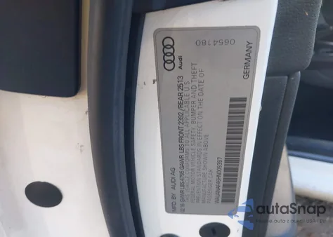 2017 Audi A4 2.0T Premium from USA, damaged, VIN WAUANAF46HN009397